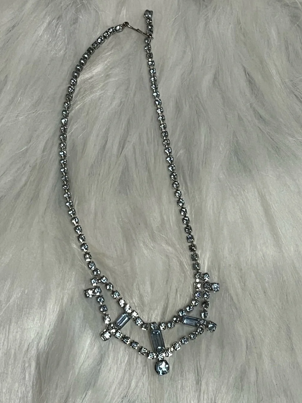 Vintage Rhinestone Necklace